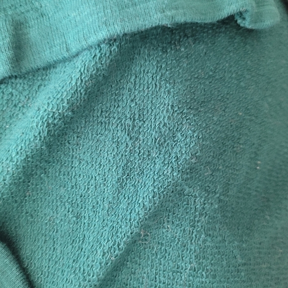 J Crew vintage fleece Turtleneck green , classic , womans size M - Picture 9 of 9